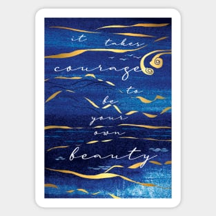 Be Your Own Beauty Kintsugi Sticker